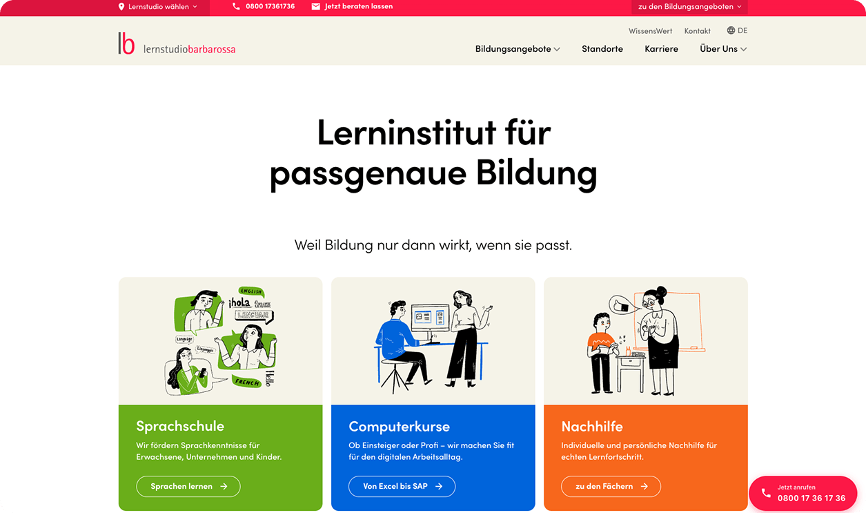 Case zu Lernstudio Barbarossa